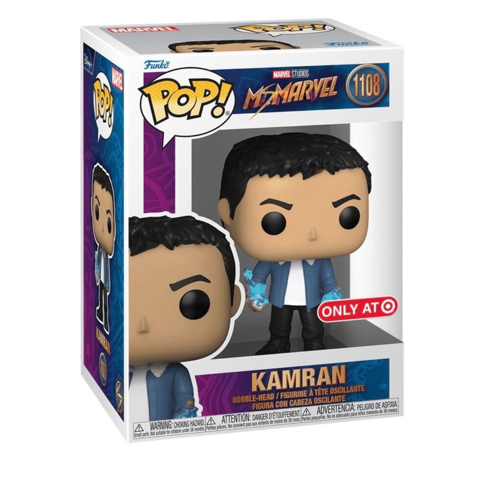 Funko Pop Kamran #1108 Ms Marvel Target Exclusive Marvel Studios Vinyl Figure
